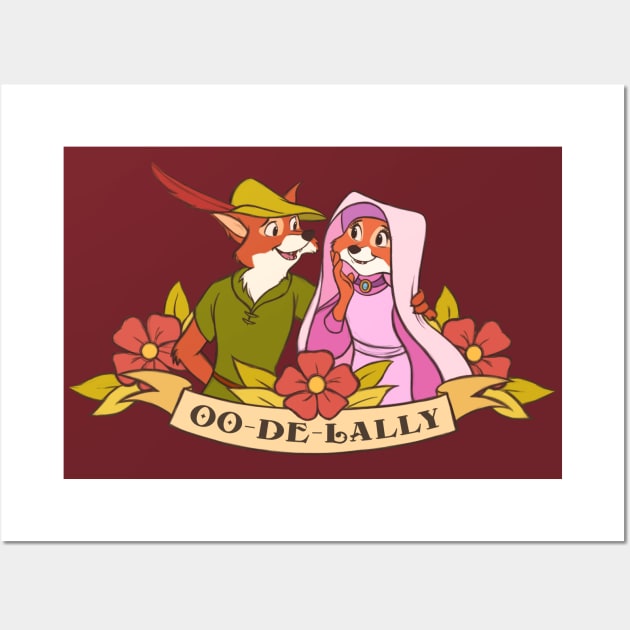 Oo-de-Lally Wall Art by Ellador